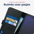 Rosso Deluxe Samsung Galaxy S24 FE Hoesje Echt Leer Book Case Zwart afbeelding 5