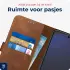 Rosso Deluxe Samsung Galaxy S24 FE Hoesje Echt Leer Book Case Bruin afbeelding 5