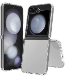 Samsung Galaxy Z Flip 6 Hoesje Dun TPU Back Cover Transparant