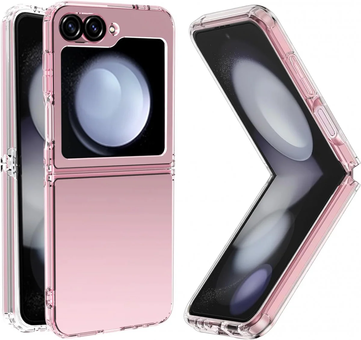 Samsung Galaxy Z Flip 6 Hoesje Dun TPU Back Cover Transparant afbeelding 4