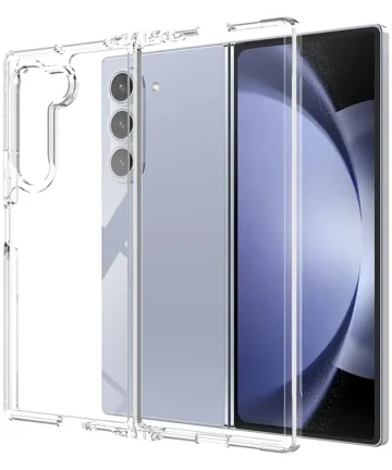 Samsung Galaxy Z Fold 6 Hoesje Schokbestendig en Dun TPU Back Cover Transparant Hoesjes