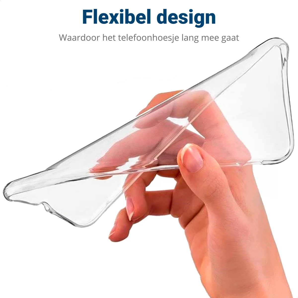 Samsung Galaxy Z Fold 6 Hoesje Schokbestendig en Dun TPU Back Cover Transparant afbeelding 9