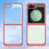 Samsung Galaxy Z Flip 6 Hoesje Shock Proof Back Cover Transparant Roze afbeelding 9