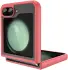 Samsung Galaxy Z Flip 6 Hoesje Shock Proof Back Cover Transparant Roze afbeelding 2