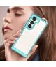 Samsung Galaxy Z Fold 6 Hoesje Shock Proof Back Cover Transparant/Groen