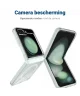 Samsung Galaxy Z Flip 6 MagSafe Hoesje Schokbestendig en Dun TPU Transparant