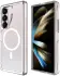 Samsung Galaxy Z Fold 6 Hoesje met MagSafe Dun TPU Back Cover Transparant afbeelding 1