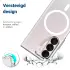 Samsung Galaxy Z Fold 6 Hoesje met MagSafe Dun TPU Back Cover Transparant afbeelding 4