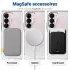 Samsung Galaxy Z Fold 6 Hoesje met MagSafe Dun TPU Back Cover Transparant afbeelding 7