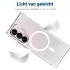 Samsung Galaxy Z Fold 6 Hoesje met MagSafe Dun TPU Back Cover Transparant afbeelding 8