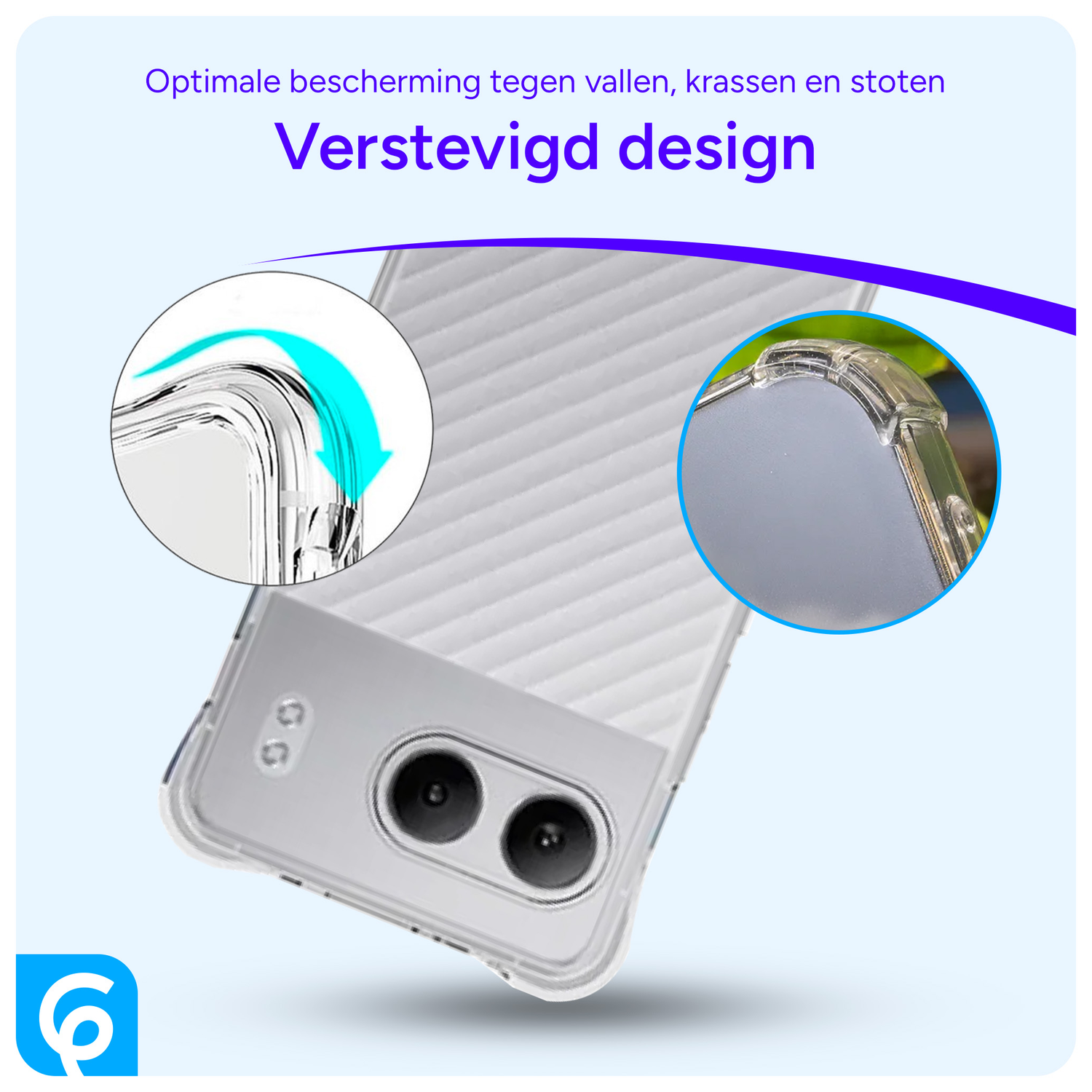 OnePlus Nord 4 Hoesje Schokbestendig en Dun TPU Back Cover Transparant afbeelding 2