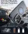 ESR Cyber Armor Apple iPhone 16 Pro Hoesje MagSafe met Stand Grijs afbeelding 5