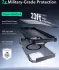 ESR Cyber Armor Apple iPhone 16 Pro Hoesje MagSafe met Stand Grijs afbeelding 8