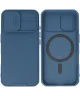 Nillkin CamShield MagSafe Apple iPhone 16 Hoesje Camera Slider Blauw