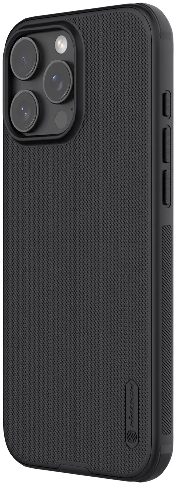 Nillkin Frosted Shield Apple iPhone 16 Pro Max Hoesje MagSafe Back Cover Zwart afbeelding 2