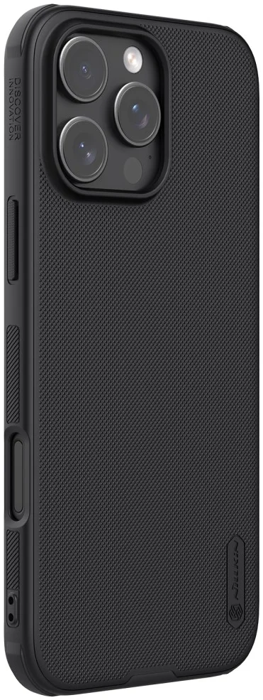 Nillkin Frosted Shield Apple iPhone 16 Pro Max Hoesje MagSafe Back Cover Zwart afbeelding 8