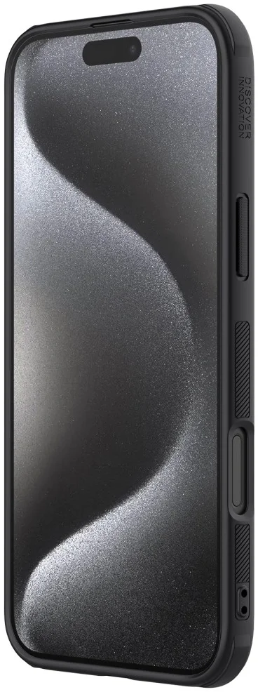 Nillkin Frosted Shield Apple iPhone 16 Pro Max Hoesje MagSafe Back Cover Zwart afbeelding 10