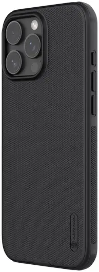 Nillkin Frosted Shield Apple iPhone 16 Pro Max Hoesje MagSafe Back Cover Zwart afbeelding 2