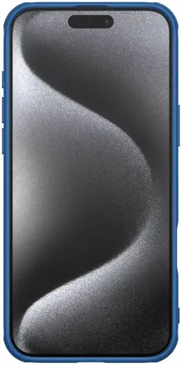 Nillkin Frosted Shield Apple iPhone 16 Pro Max Hoesje MagSafe Back Cover Blauw afbeelding 9