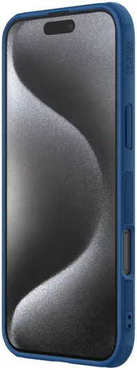 Nillkin Frosted Shield Apple iPhone 16 Pro Max Hoesje MagSafe Back Cover Blauw afbeelding 10