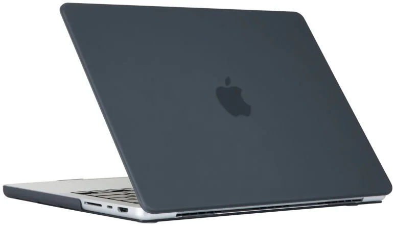 Techsuit MacBook Air 13 (2020) Case met Anti Slip Laag Matte Zwart afbeelding 4