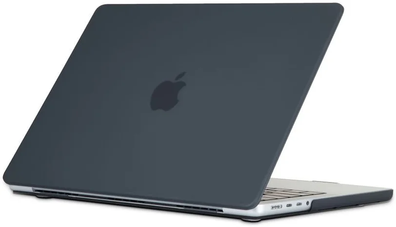 Techsuit MacBook Air 13 (2020) Case met Anti Slip Laag Matte Zwart afbeelding 5