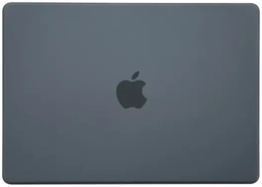 Techsuit MacBook Air 13 (2020) Case met Anti Slip Laag Matte Zwart afbeelding 6