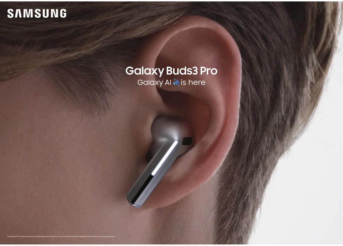 Samsung Galaxy Buds3 Pro Zilver afbeelding 4