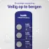 Buddi Apple AirTag Batterij CR2032 Lithium Knoopcelbatterij 210mh / 3V (5-Pack) afbeelding 6