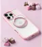 TORRAS Ostand R Fusion Apple iPhone 16 Pro Max Hoesje 360° MagSafe Stand Roze afbeelding 9