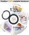 TORRAS Ostand R Fusion Apple iPhone 16 Pro Max Hoesje 360° MagSafe Stand Zwart afbeelding 5
