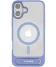 TORRAS Pstand Apple iPhone 16 Hoesje MagSafe met Kickstand Blauw