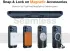 TORRAS Pstand Spin Apple iPhone 16 Plus Hoesje MagSafe 360° Kickstand Zwart afbeelding 12