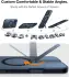 TORRAS Pstand Spin Apple iPhone 16 Pro Hoesje MagSafe 360° Kickstand Zwart afbeelding 7