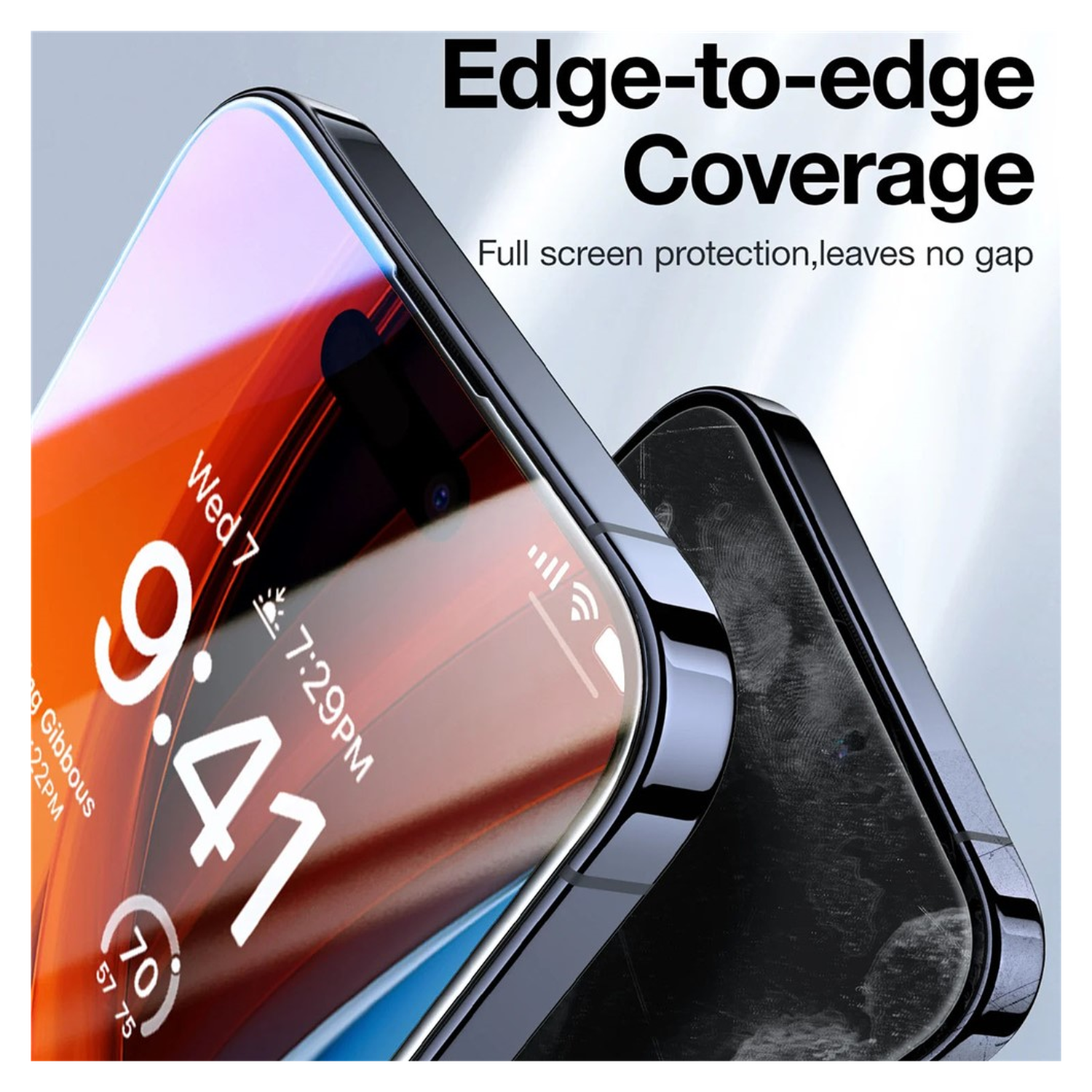 TORRAS Install Master iPhone 16 Privacy Glass Screen Protector afbeelding 7