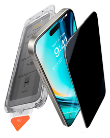TORRAS Install Master iPhone 16 Privacy Glass Screen Protector