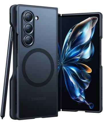 TORRAS Guardian Magnetic Samsung Galaxy Z Fold 6 Hoesje met MagSafe Zwart Hoesjes