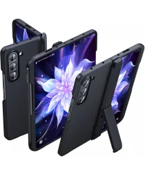 TORRAS Armor Stand Samsung Galaxy Z Fold 5 Hoesje met Kickstand Zwart