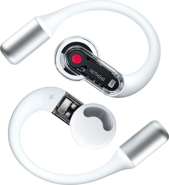 Nothing Ear (open) Draadloze Oordopjes met Open Sound-technologie Wit afbeelding 1