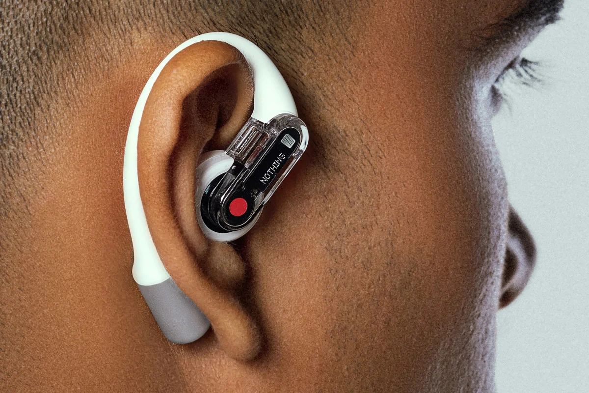 Nothing Ear (open) Draadloze Oordopjes met Open Sound-technologie Wit afbeelding 3