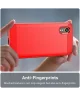 Samsung Galaxy Xcvover 7 Hoesje Geborsteld TPU Flexibele Back Cover Rood