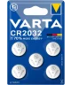 Varta CR2032 Lithium Knoopcelbatterij Apple AirTag 220mh / 3V (5-Pack)