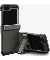 Spigen Tough Armor Pro Samsung Galaxy Z Flip 6 Hoesje Back Cover Gunmetal