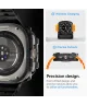 Spigen Rugged Armor - Samsung Galaxy Watch Ultra Hoesje - Zwart