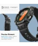 Spigen Rugged Armor Pro - Samsung Galaxy Watch 7 40MM - Hoesje en Bandje - Zwart