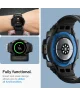 Spigen Rugged Armor Pro - Samsung Galaxy Watch 7 40MM - Hoesje en Bandje - Zwart