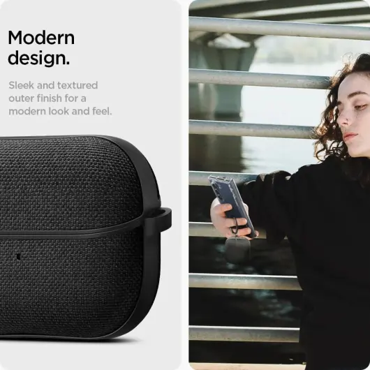 Spigen Urban Fit Samsung Galaxy Buds 3 / Buds 3 Pro Hoesje Zwart afbeelding 7