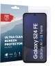 Rosso Samsung Galaxy S24 FE Screen Protector Case Friendly Folie Duo Pack