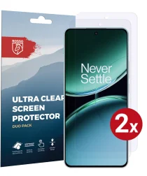 Rosso OnePlus Nord 4 Screen Protector Case Friendly Folie Duo Pack