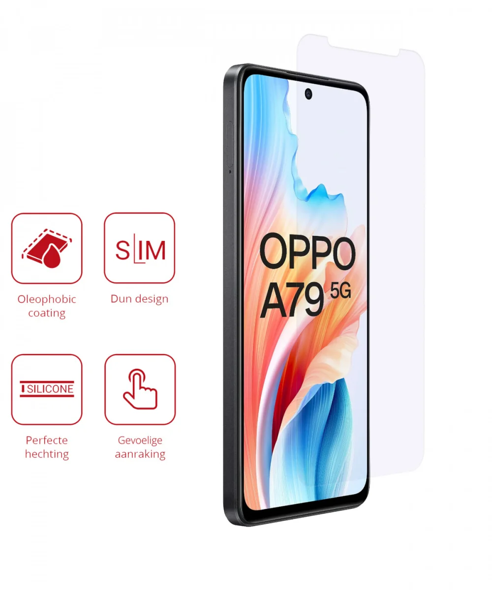 Rosso Oppo A79 Screen Protector Ultra Clear Duo Pack afbeelding 2